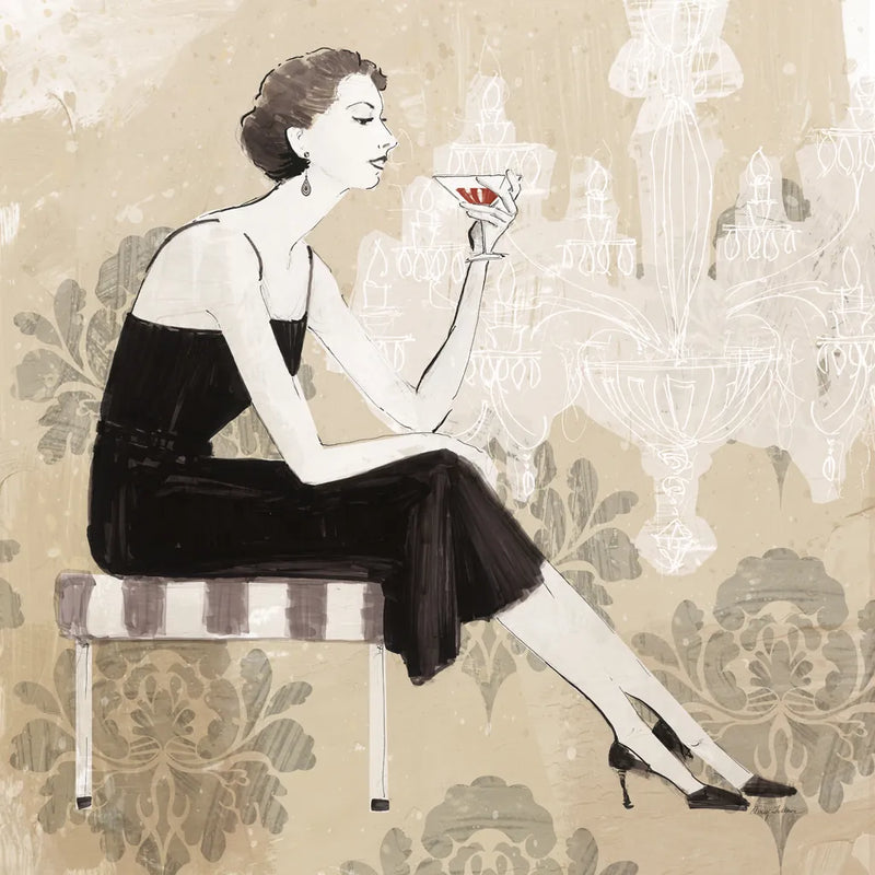 Couture Lady III Cream by Avery Tillmon. SKU 35787a. Archival Giclee Fine art print for wall decor.