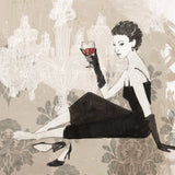 Couture Lady IV Cream by Avery Tillmon. SKU 35785a. Archival Giclee Fine art print for wall decor.