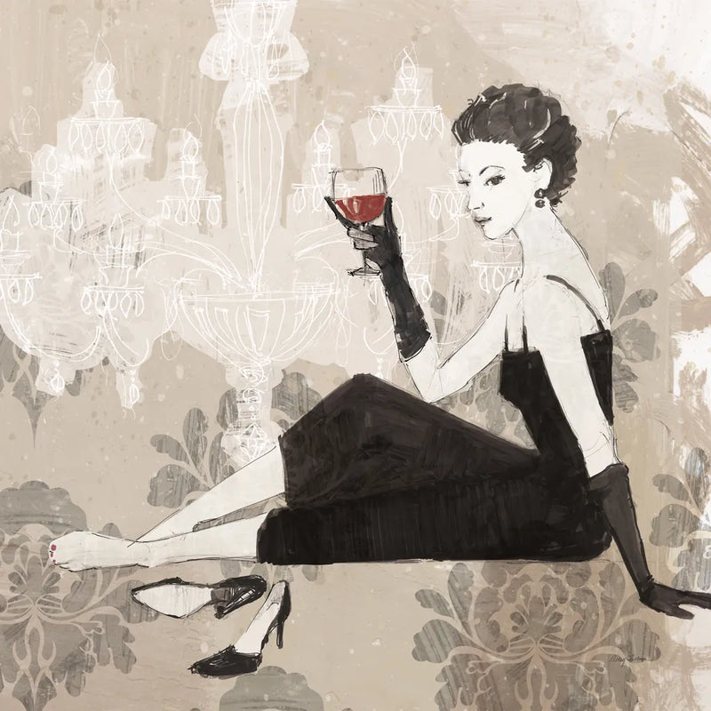 Couture Lady IV Cream by Avery Tillmon. SKU 35785a. Archival Giclee Fine art print for wall decor.