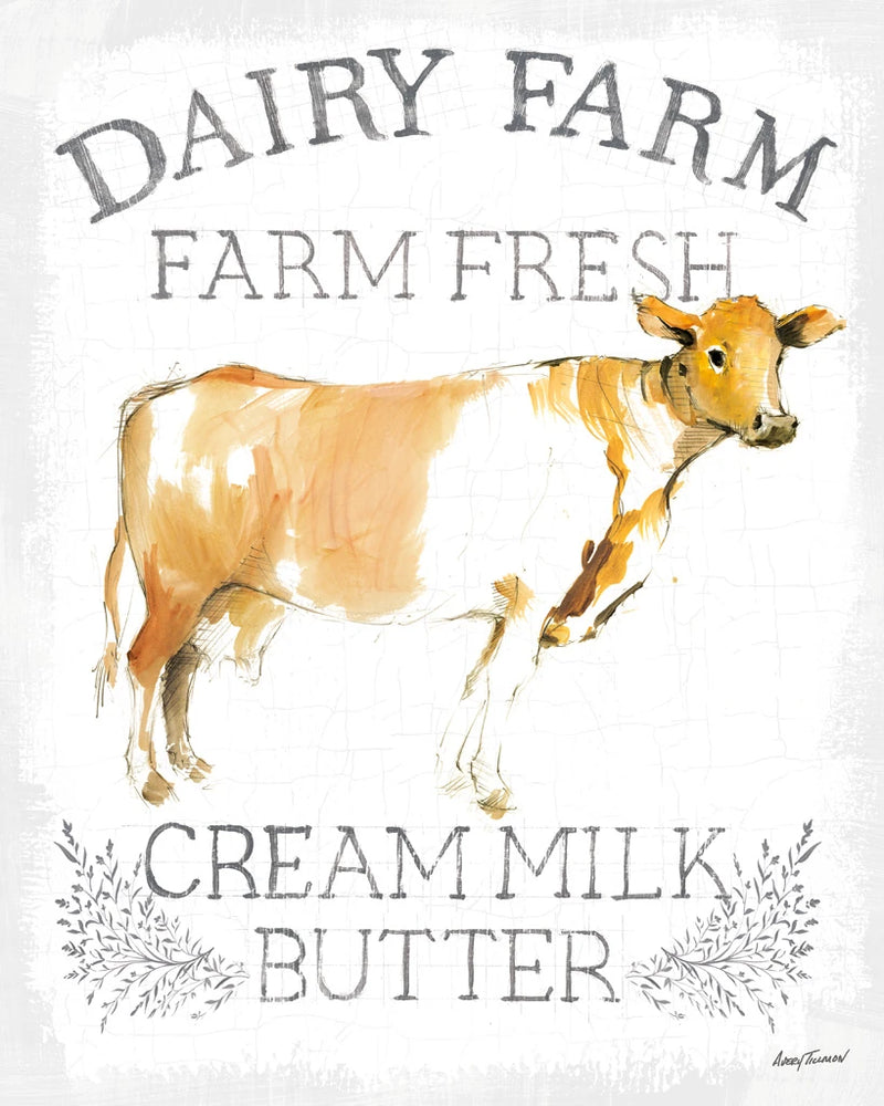Dairy Farm enamel by Avery Tillmon