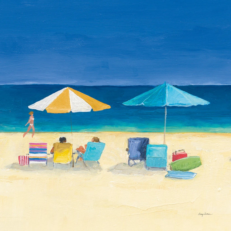 Day at the Beach Sq III by Avery Tillmon