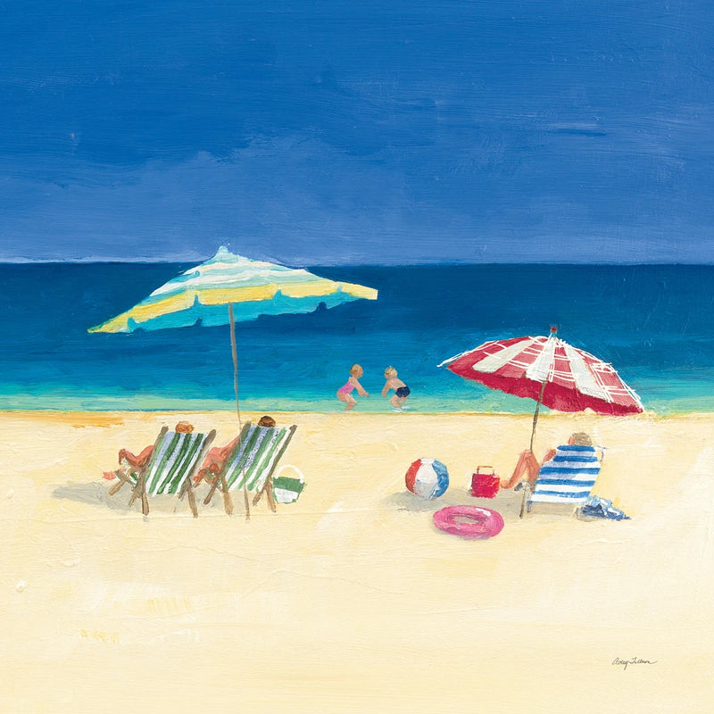 Day at the Beach Sq IV by Avery Tillmon