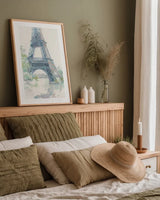 Daybreak by Avery Tillmon. shown as a paper print in a natural frame. Available as a archival giclee rolled canvas, fine art paper, or poster print. SKU 34892h.