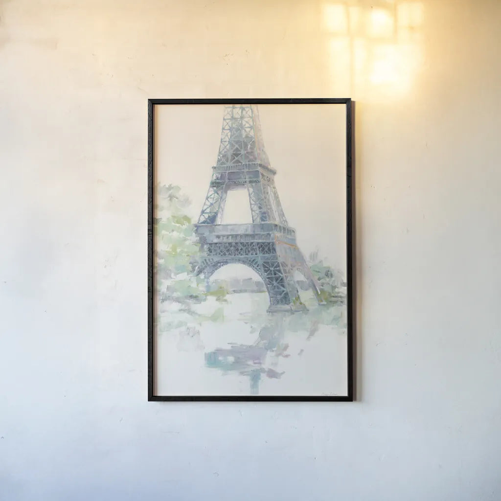 Daybreak by Avery Tillmon. shown as a paper print in a black flame. Available as a archival giclee rolled canvas, fine art paper, or poster print. SKU 34892h.