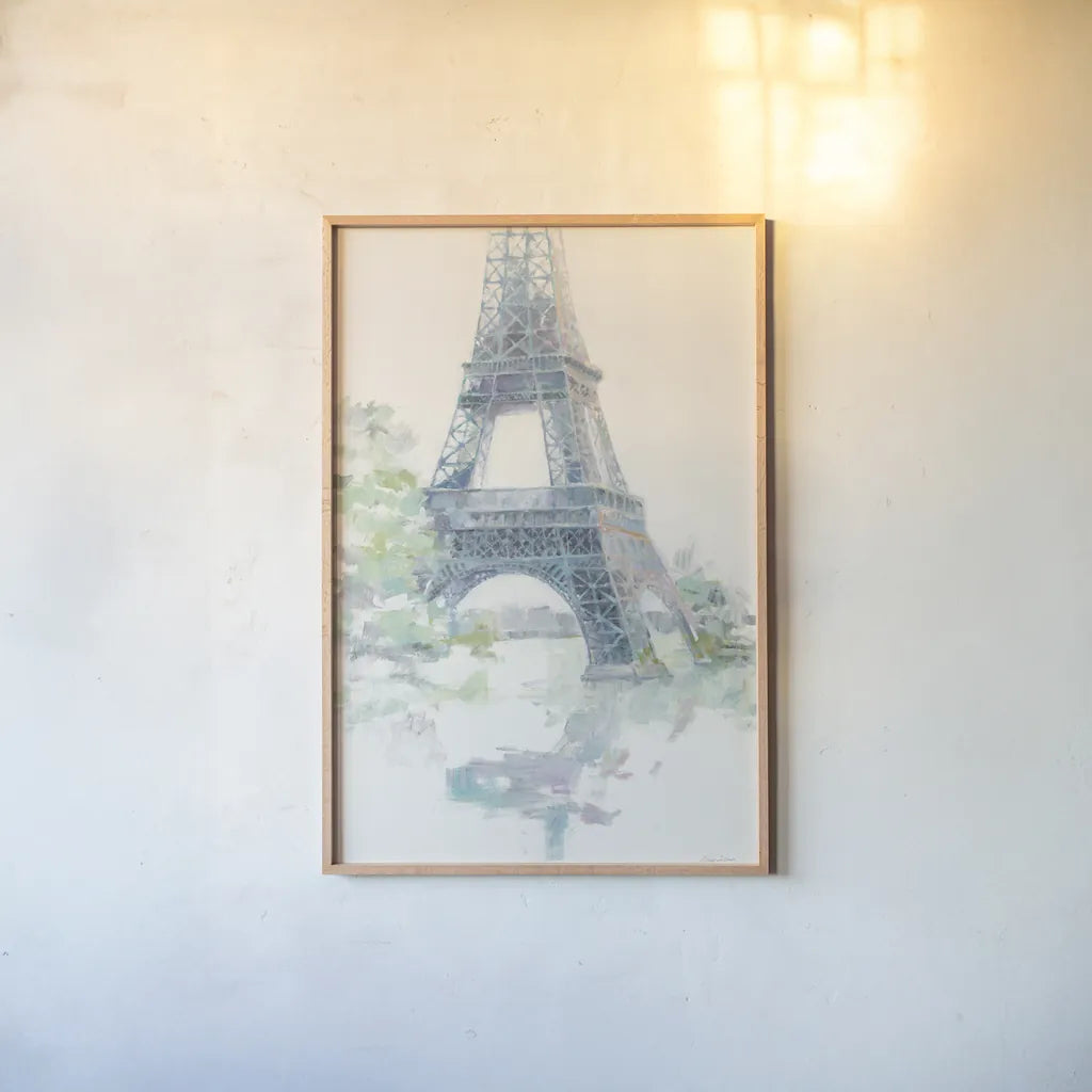 Daybreak by Avery Tillmon. shown as a paper print in a natural frame. Available as a archival giclee rolled canvas, fine art paper, or poster print. SKU 34892h.