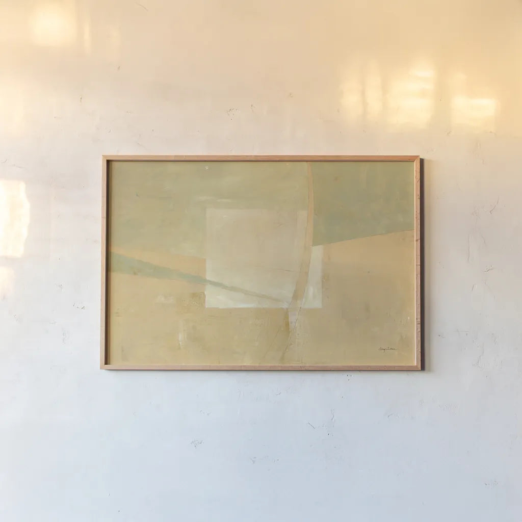 Deadpan by Avery Tillmon. shown as a paper print in a natural frame. Available as a archival giclee rolled canvas, fine art paper, or poster print. SKU 93195i.