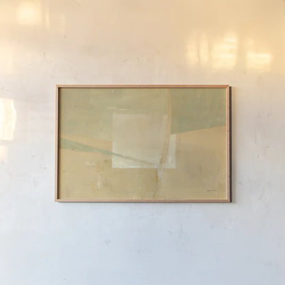 Deadpan by Avery Tillmon. shown as a paper print in a natural frame. Available as a archival giclee rolled canvas, fine art paper, or poster print. SKU 93195i.