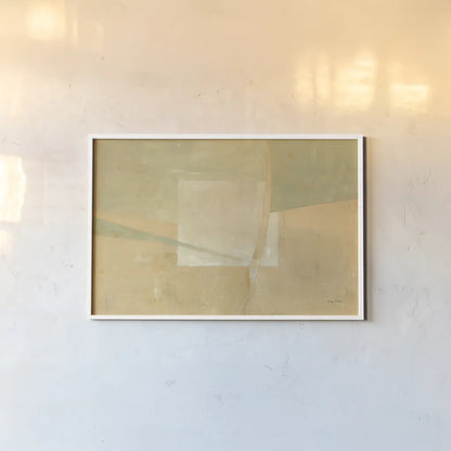 Deadpan by Avery Tillmon. shown as a paper print in a white frame. Available as a archival giclee rolled canvas, fine art paper, or poster print. SKU 93195i.