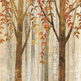Down to the Woods Autumn Square I by Avery Tillmon. SKU 49550a. Archival Giclee Fine art print for wall decor.