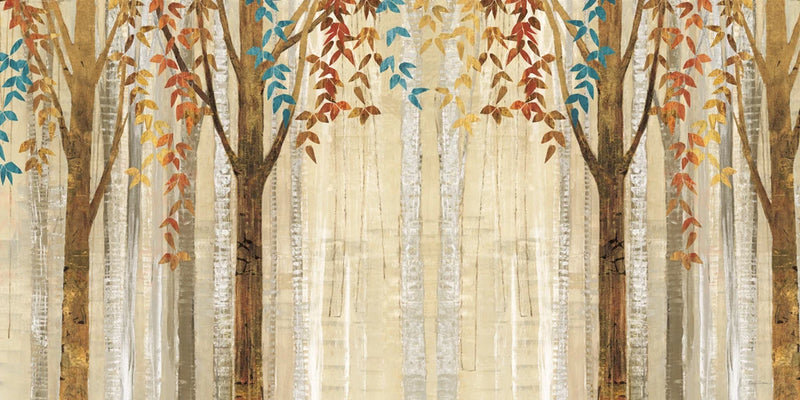 Down to the Woods Autumn Teal Crop by Avery Tillmon