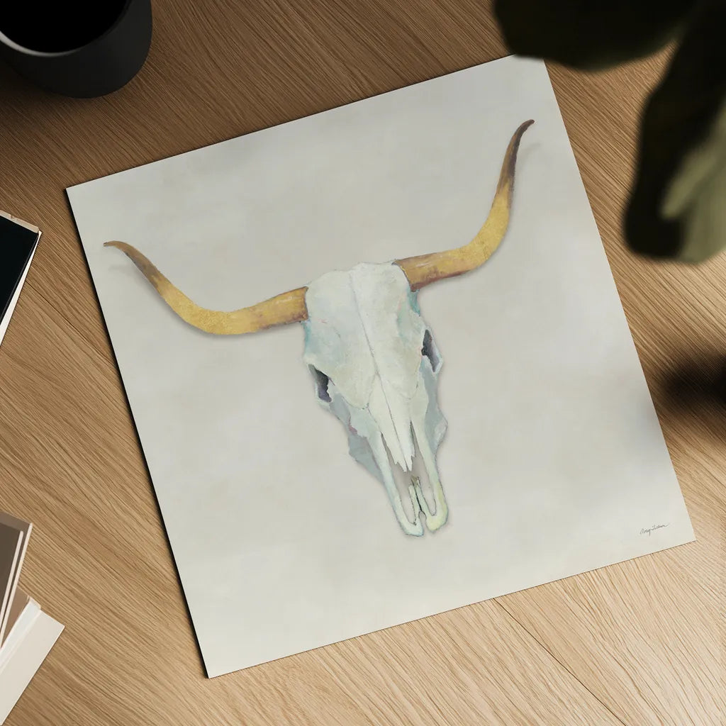 Echoes White Gold by Avery Tillmon. Shown as a detailed flat fine art print, highlighting archival giclee quality. Available as an archival giclee rolled canvas, fine art paper, or poster print. SKU 51746a.