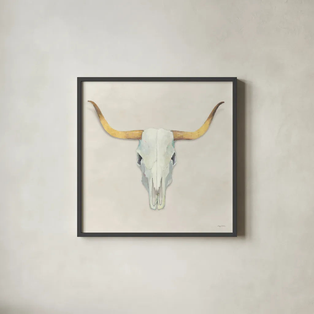 Echoes White Gold by Avery Tillmon. Shown in a sleek black glass frame for a contemporary gallery look. Available as an archival giclee rolled canvas, fine art paper, or poster print. SKU 51746a.