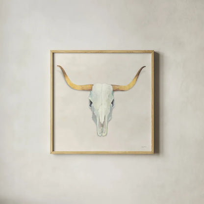 Echoes White Gold by Avery Tillmon. Shown in a natural wood glass frame for a timeless modern aesthetic. Available as an archival giclee rolled canvas, fine art paper, or poster print. SKU 51746a.