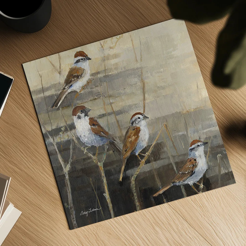 Evening Sanctuary II by Avery Tillmon. Shown as a detailed flat fine art print, highlighting archival giclee quality. Available as an archival giclee rolled canvas, fine art paper, or poster print. SKU 13242a.