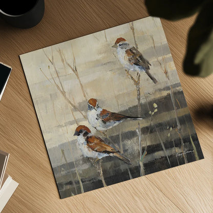 Evening Sanctuary III by Avery Tillmon. Shown as a detailed flat fine art print, highlighting archival giclee quality. Available as an archival giclee rolled canvas, fine art paper, or poster print. SKU 13243a.