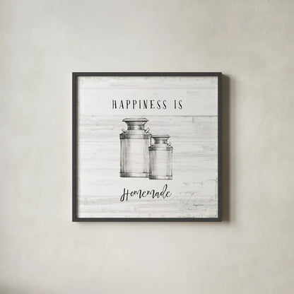 Farm Life V Shiplap by Avery Tillmon. Shown in a sleek black glass frame for a contemporary gallery look. Available as an archival giclee rolled canvas, fine art paper, or poster print. SKU 38475a.