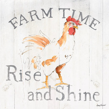 Farm Time wood by Avery Tillmon. SKU 58156a. Archival Giclee Fine art print for wall decor.