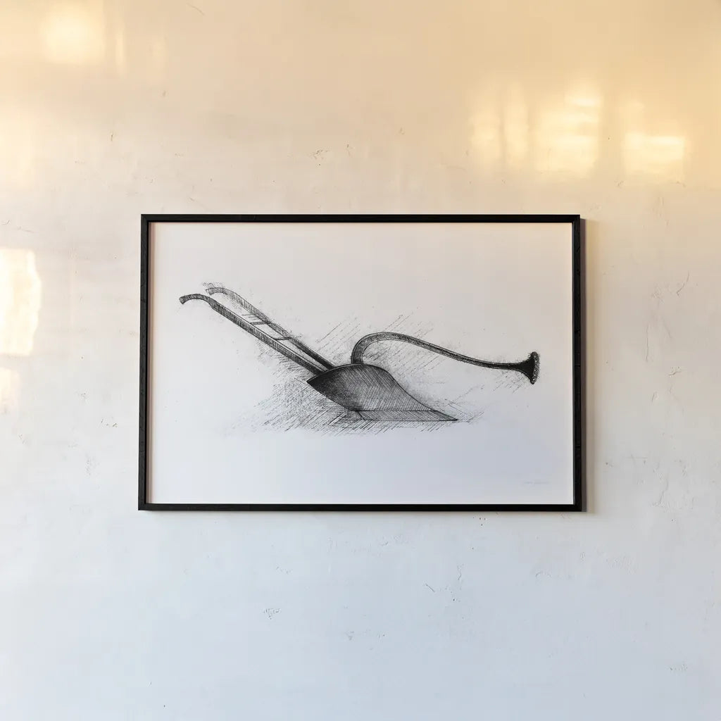 Farm and Garden II by Avery Tillmon. shown as a paper print in a black flame. Available as a archival giclee rolled canvas, fine art paper, or poster print. SKU 59898i.