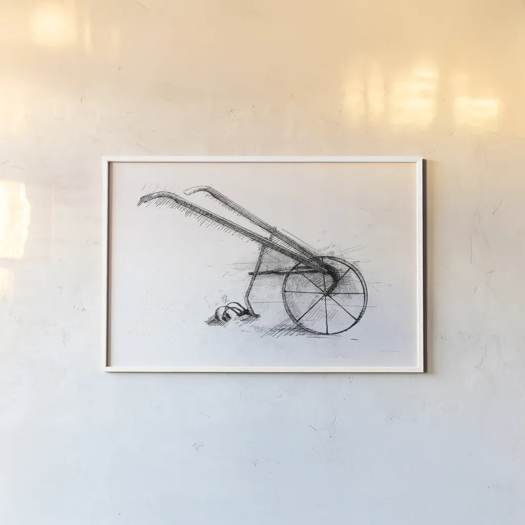 Farm and Garden III by Avery Tillmon. shown as a paper print in a white frame. Available as a archival giclee rolled canvas, fine art paper, or poster print. SKU 59899i.