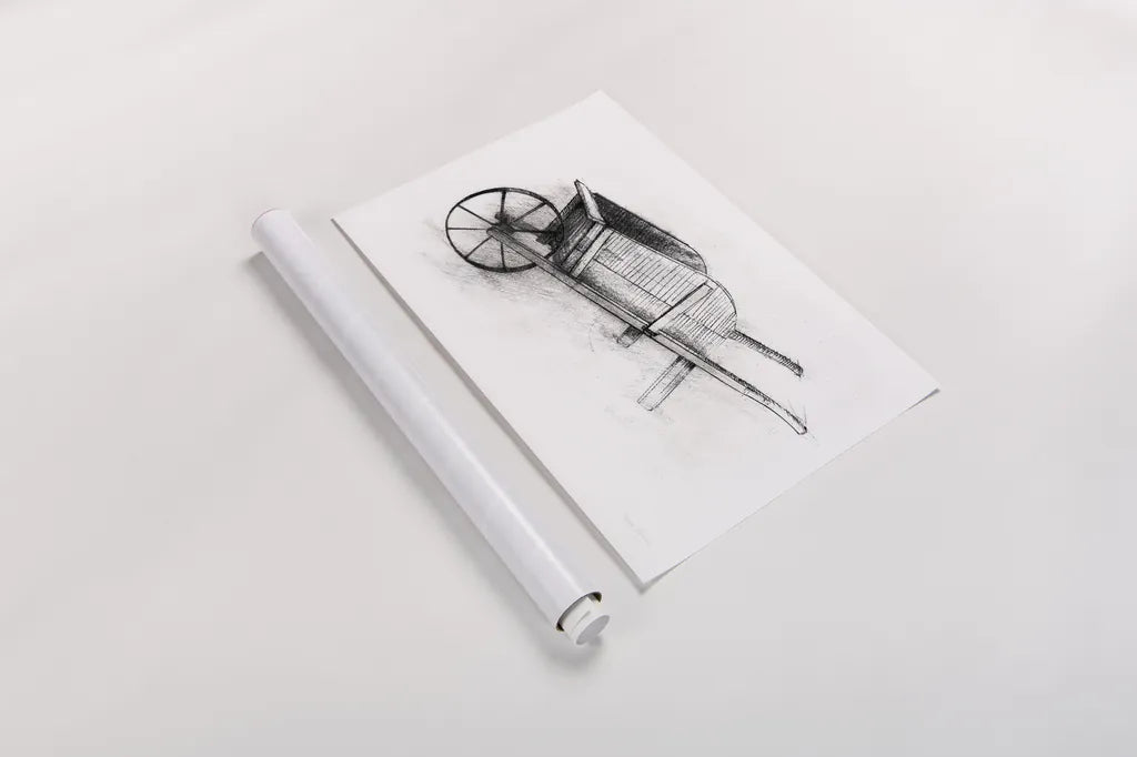 Farm and Garden IV by Avery Tillmon. shown as a rolled paper print. Available as archival giclee rolled canvas, fine art paper, or poster print. SKU 59900i.