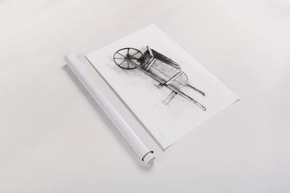 Farm and Garden IV by Avery Tillmon. shown as a rolled paper print. Available as archival giclee rolled canvas, fine art paper, or poster print. SKU 59900i.