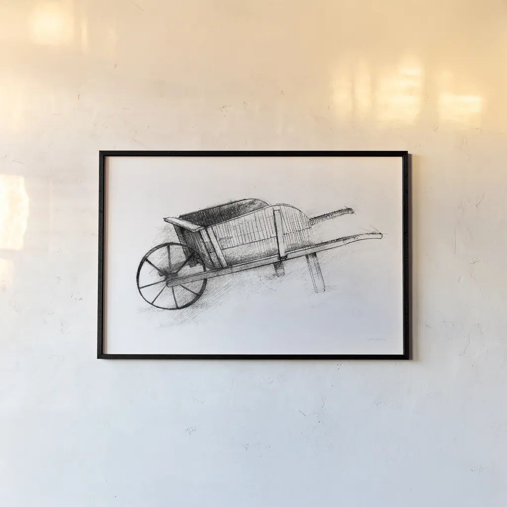 Farm and Garden IV by Avery Tillmon. shown as a paper print in a black flame. Available as a archival giclee rolled canvas, fine art paper, or poster print. SKU 59900i.