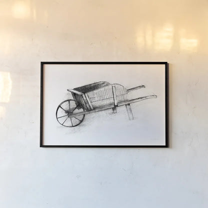 Farm and Garden IV by Avery Tillmon. shown as a paper print in a black flame. Available as a archival giclee rolled canvas, fine art paper, or poster print. SKU 59900i.