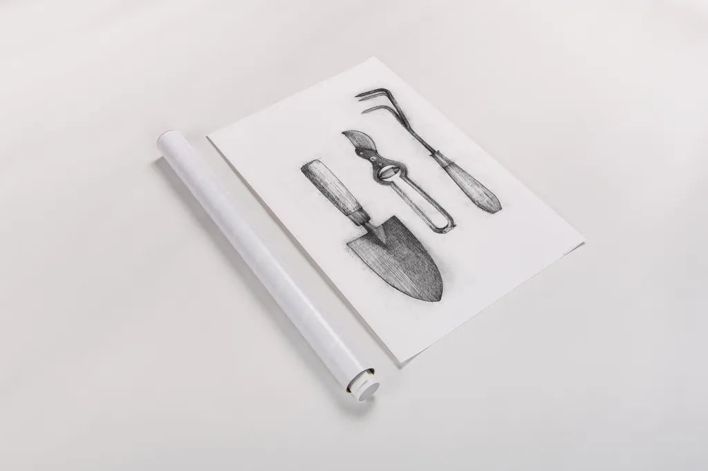 Farm and Garden V by Avery Tillmon. shown as a rolled paper print. Available as archival giclee rolled canvas, fine art paper, or poster print. SKU 59901h.