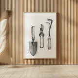 Farm and Garden V by Avery Tillmon. shown as over sized large wall art. Available as an archival giclee rolled canvas, fine art paper, or poster print. SKU 59901h.