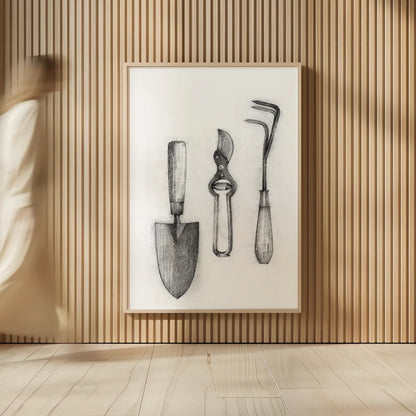 Farm and Garden V by Avery Tillmon. shown as over sized large wall art. Available as an archival giclee rolled canvas, fine art paper, or poster print. SKU 59901h.