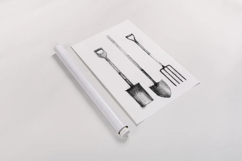 Farm and Garden VII by Avery Tillmon. shown as a rolled paper print. Available as archival giclee rolled canvas, fine art paper, or poster print. SKU 59903h.