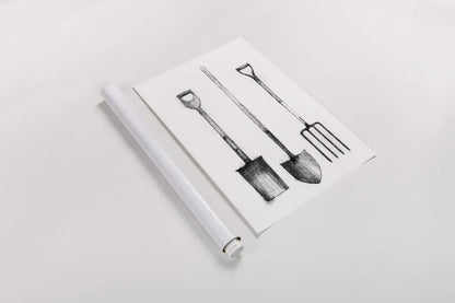 Farm and Garden VII by Avery Tillmon. shown as a rolled paper print. Available as archival giclee rolled canvas, fine art paper, or poster print. SKU 59903h.