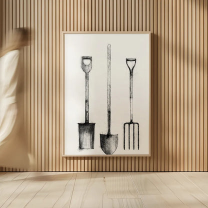 Farm and Garden VII by Avery Tillmon. shown as over sized large wall art. Available as an archival giclee rolled canvas, fine art paper, or poster print. SKU 59903h.