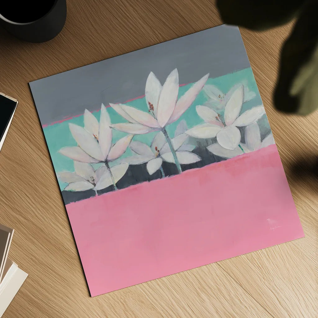 Field Day by Avery Tillmon. Shown as a detailed flat fine art print, highlighting archival giclee quality. Available as an archival giclee rolled canvas, fine art paper, or poster print. SKU 36356a.