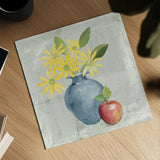 Floral Still Life Gray by Avery Tillmon. Shown as a detailed flat fine art print, highlighting archival giclee quality. Available as an archival giclee rolled canvas, fine art paper, or poster print. SKU 65547a.