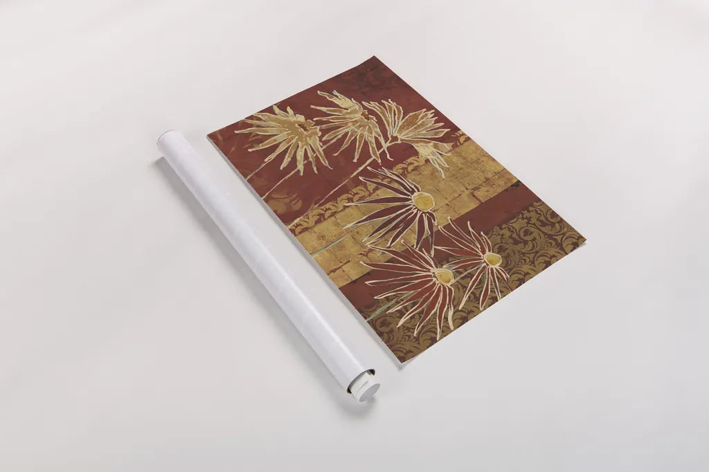 Flowers on Spice by Avery Tillmon. shown as a rolled paper print. Available as archival giclee rolled canvas, fine art paper, or poster print. SKU 49713i.