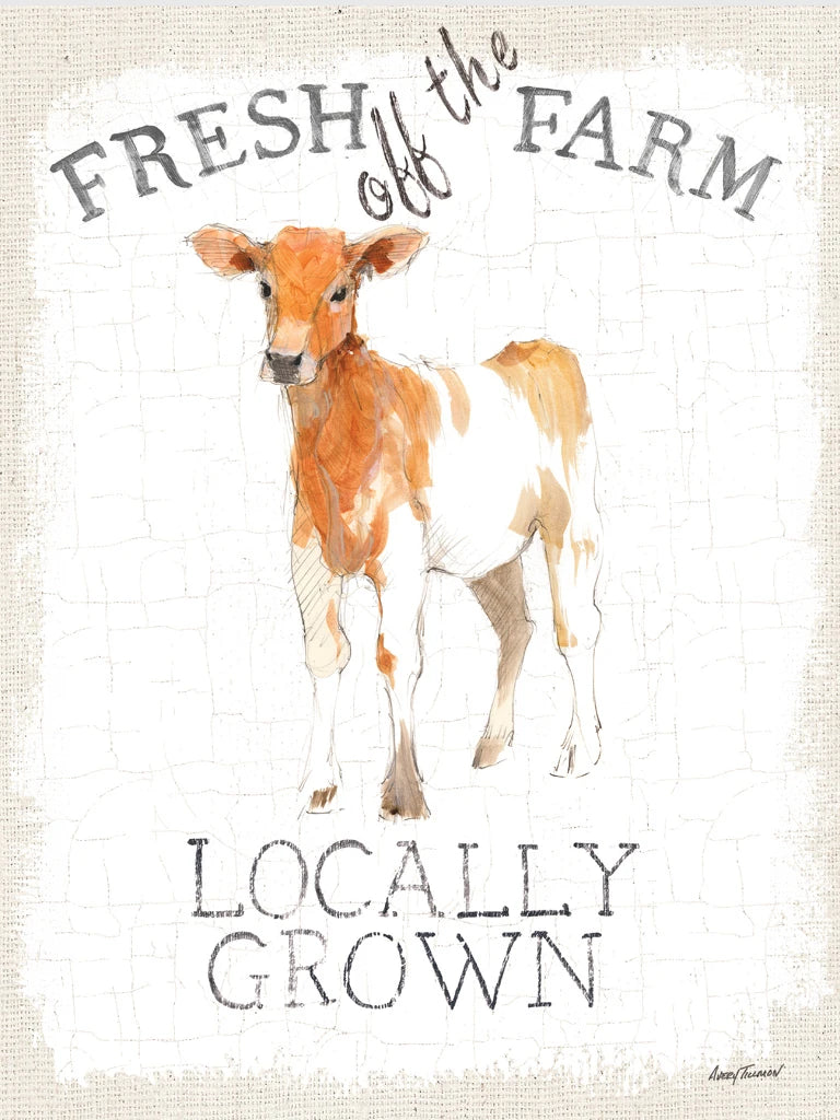 Fresh off the Farm burlap by Avery Tillmon
