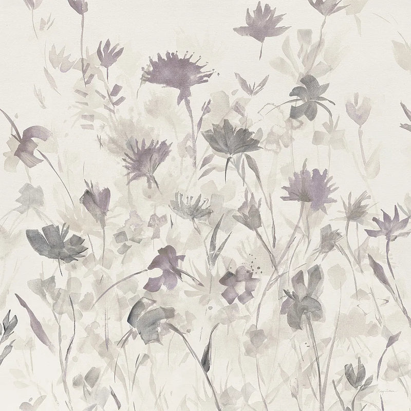 Garden Shadows III Purple Grey by Avery Tillmon. SKU 29004a. Archival Giclee Fine art print for wall decor.