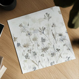 Garden Shadows IV on White by Avery Tillmon. Shown as a detailed flat fine art print, highlighting archival giclee quality. Available as an archival giclee rolled canvas, fine art paper, or poster print. SKU 31322a.