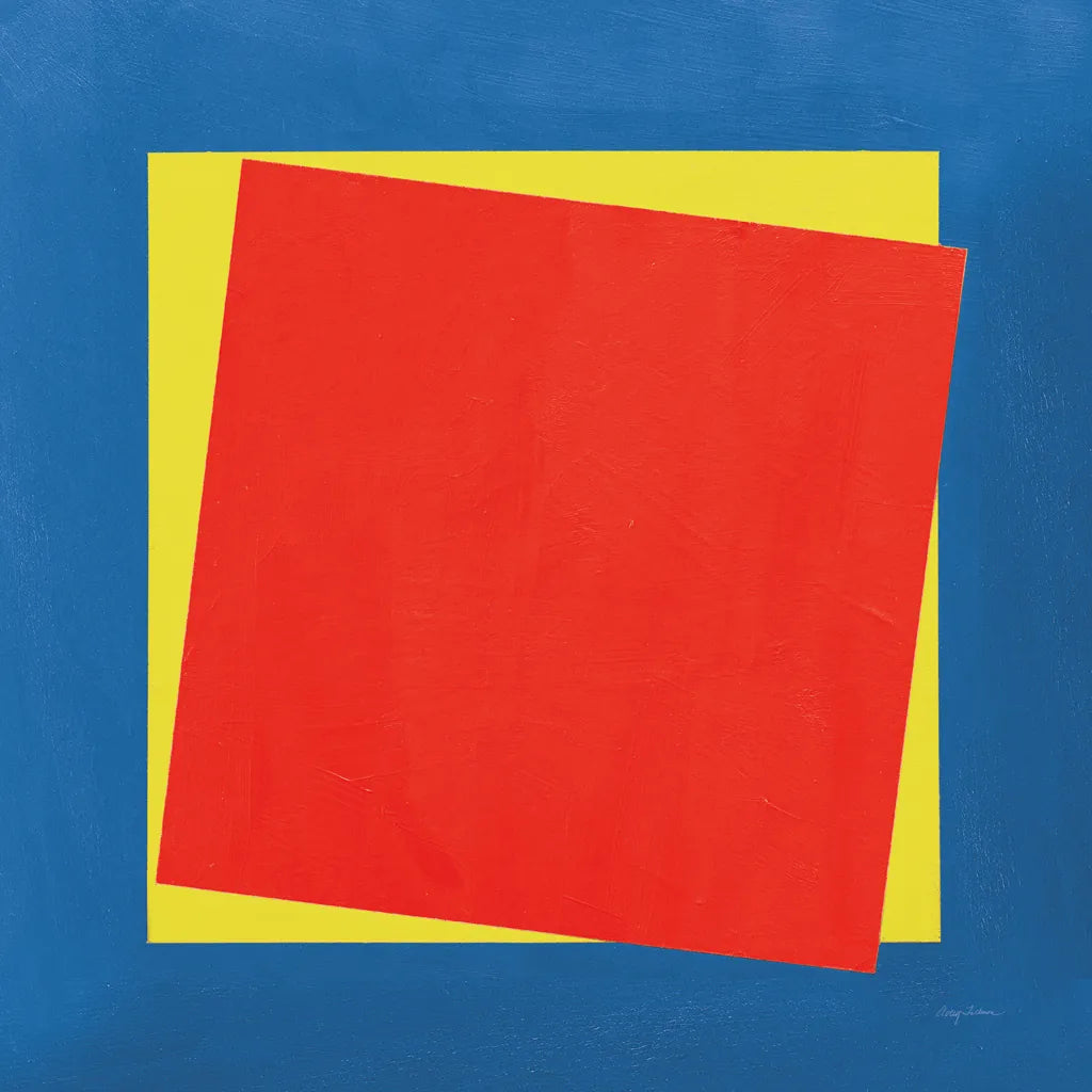 Geo Core Bright Primary by Avery Tillmon. SKU 82314a. Archival Giclee Fine art print for wall decor.