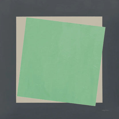 Geo Core Green by Avery Tillmon. SKU 79770a. Archival Giclee Fine art print for wall decor.