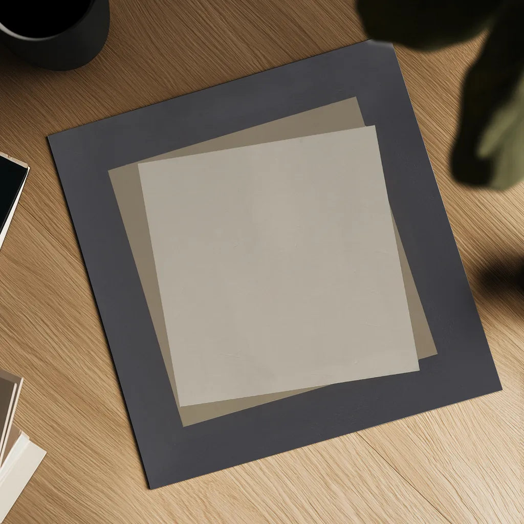 Geo Natural Core by Avery Tillmon. Shown as a detailed flat fine art print, highlighting archival giclee quality. Available as an archival giclee rolled canvas, fine art paper, or poster print. SKU 68393a.