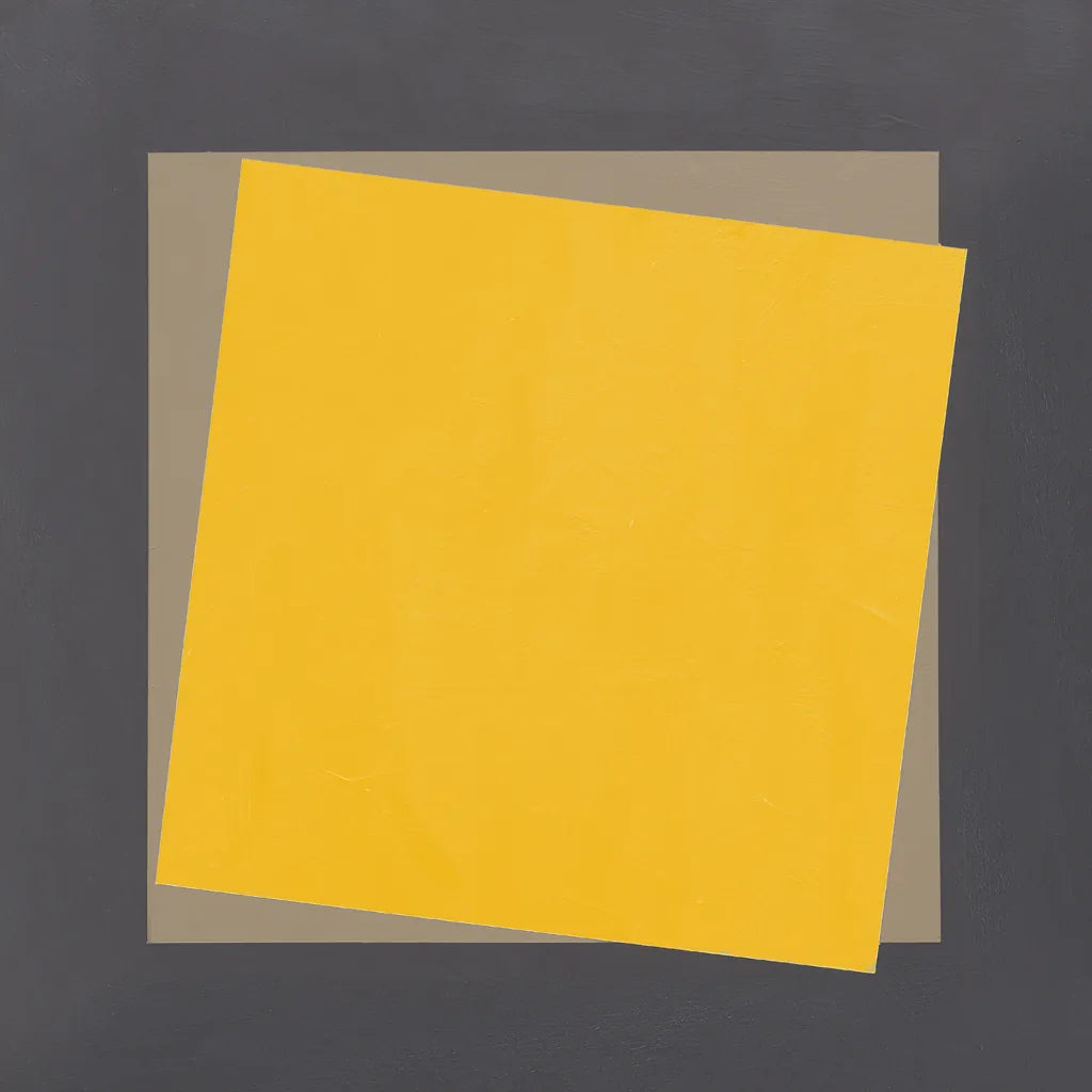 Geo Natural Core Yellow by Avery Tillmon. SKU 74398a. Archival Giclee Fine art print for wall decor.