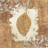 Gilded Leaf II by Avery Tillmon. SKU 17830a. Archival Giclee Fine art print for wall decor.