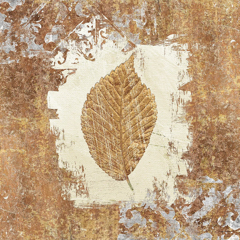 Gilded Leaf II by Avery Tillmon. SKU 17830a. Archival Giclee Fine art print for wall decor.