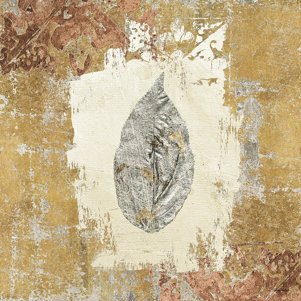 Gilded Leaf III by Avery Tillmon. SKU 17831a. Archival Giclee Fine art print for wall decor.