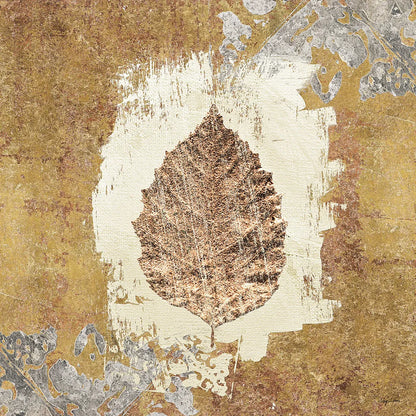 Gilded Leaf VI by Avery Tillmon. SKU 17833a. Archival Giclee Fine art print for wall decor.