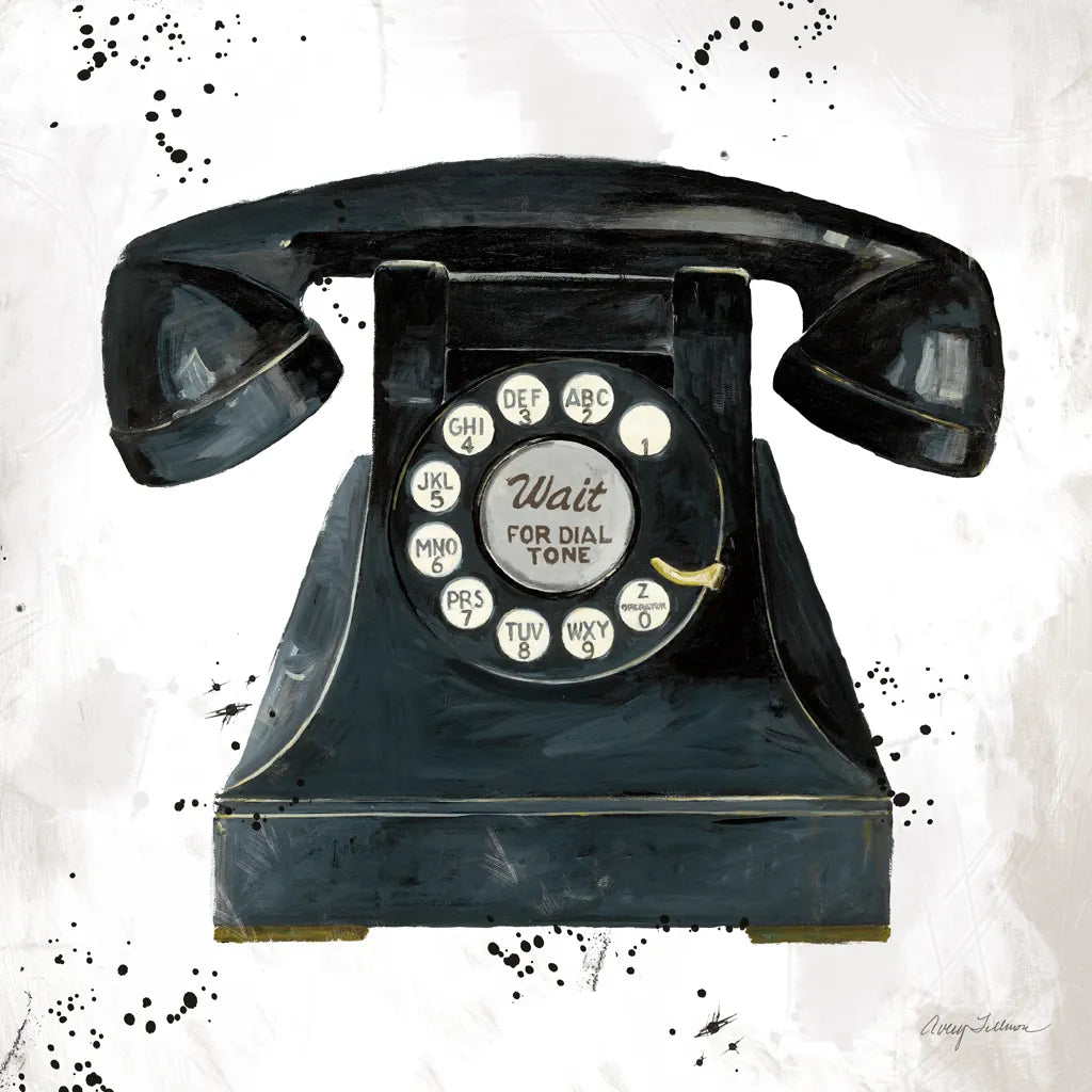 Graffiti Telephone by Avery Tillmon. SKU 72773a. Archival Giclee Fine art print for wall decor.