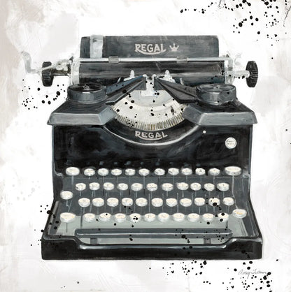 Graffiti Typewriter by Avery Tillmon. SKU 72774a. Archival Giclee Fine art print for wall decor.