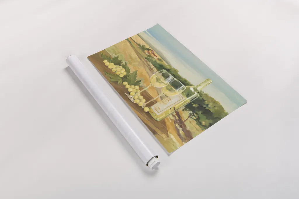 Harvest White by Avery Tillmon. shown as a rolled paper print. Available as archival giclee rolled canvas, fine art paper, or poster print. SKU 49640i.